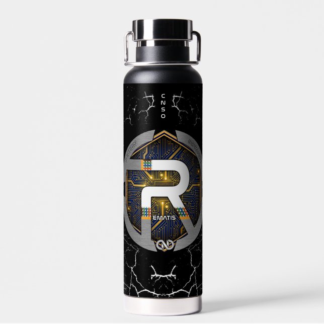 BOTELLA DE AGUA GOURDE ACIER LUXE REMATIS 2025 (Atrás)