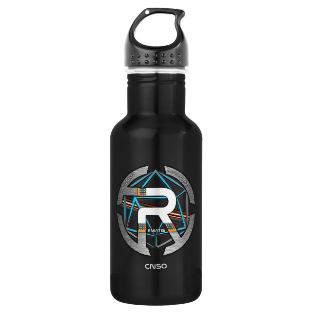 BOTELLA DE AGUA GOURDE ACIER REMATIS (Anverso)