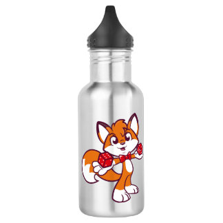 Botella De Agua Gourde Funtastic Fox
