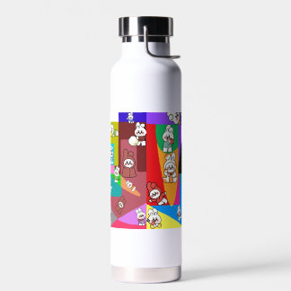 Botella De Agua Gourde : Lapins en Cavale