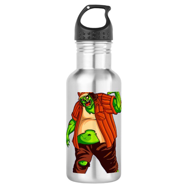 Botella De Agua Gracioso Boxeo MMA Kickboxi Pero Real Kickboxi (Anverso)