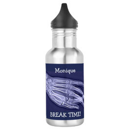 Botella De Agua Gracioso Finger Xray "Break Time" 