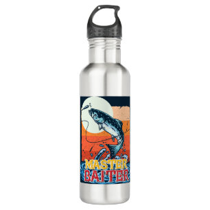 Botella De Agua Gracioso Maestro Pescador Baiter