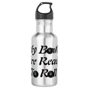 Botella De Agua Gracioso, Mis Bolas De Césped Listos Para Hacer Ro