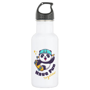 Botella De Agua Gracioso Panda Cute Para Los Animales Amantes
