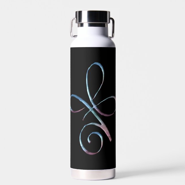 Botella De Agua Gradient Unconditional Love (Delantero)