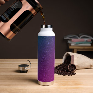 Botella de agua gradiente de galaxia - Efecto de r