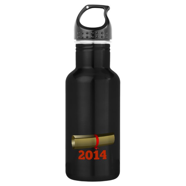 Botella De Agua Graduación 2014 (Anverso)