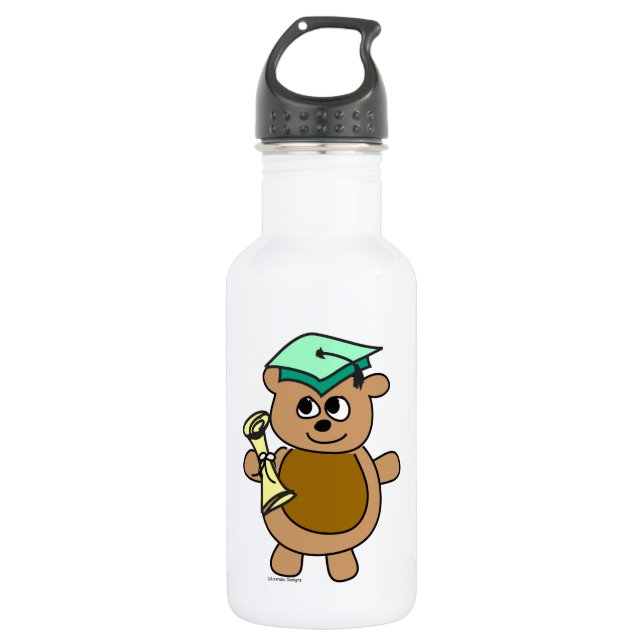 Botella De Agua Graduación Beary Cute (Anverso)