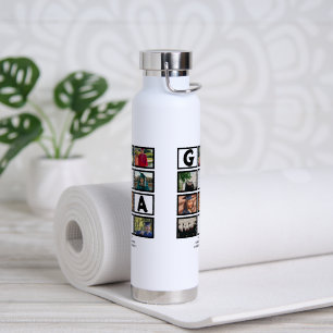 Botella De Agua Graduación personalizado Clase De Collage de fotos