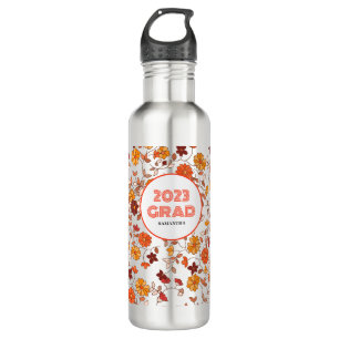 Botella De Agua Graduación Retro 2023