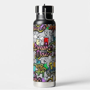 Botella De Agua Graffiti de Hip Hop