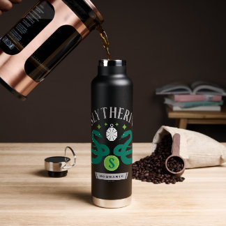 Botella De Agua Gráfica de bloqueo de serpiente doble SLYTHERIN™ H