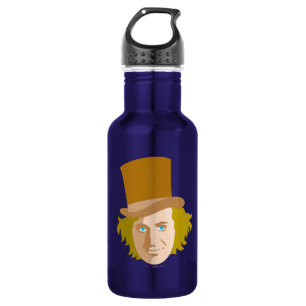 Botella De Agua Gráfica facial estética de Willy Wonka