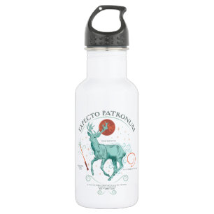Botella De Agua Gráfica Stag Expecto Patronum