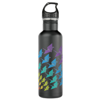 Botella De Agua Gráficas de originami naipes