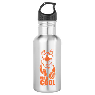 Botella De Agua Gráfico de audífono Scooby-Doo "Crazy Guay"