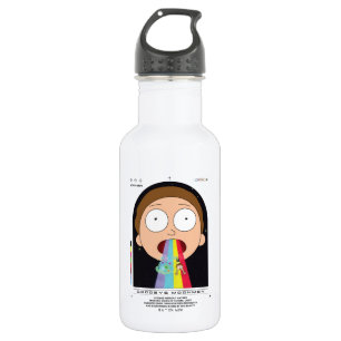 Botella De Agua Gráfico de citas de Morty Goodbye Moonmen