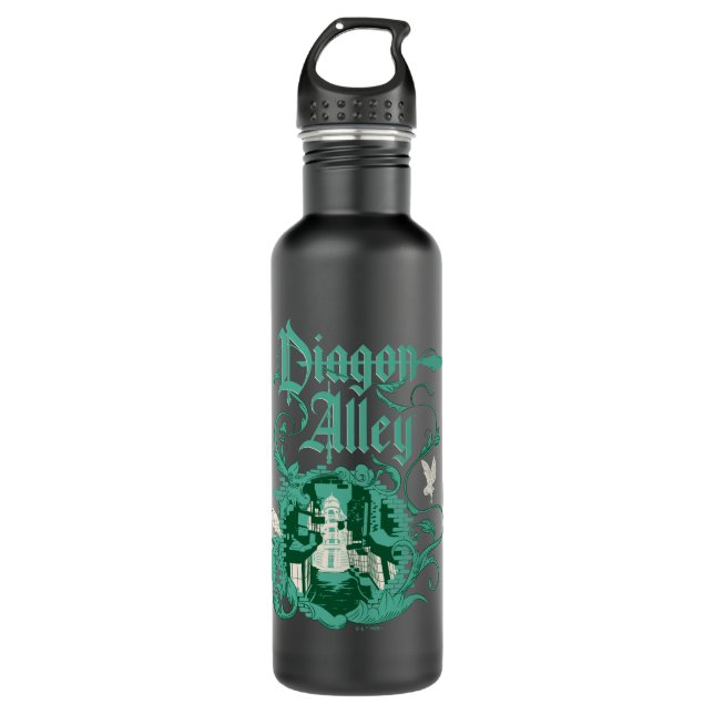 Botella De Agua Gráfico de época DIAGON ALLEY™ (Anverso)