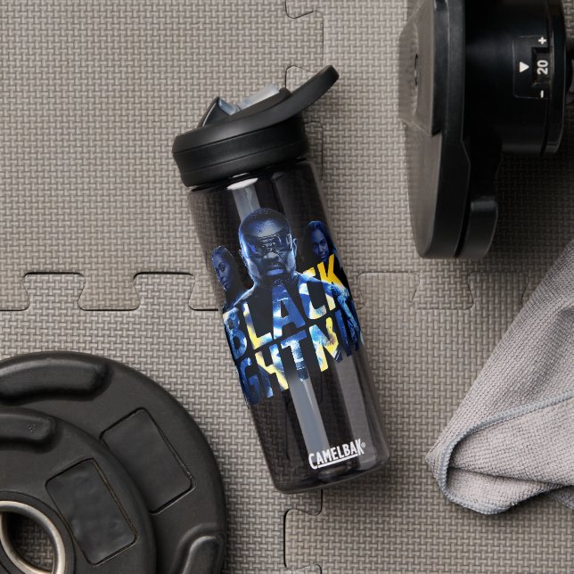 Botella De Agua Gráfico de Héroes de Black Lightning (Gimnasio)