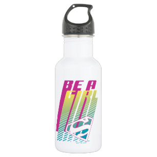 Botella De Agua Gráfico de superchica "Sé Chica"