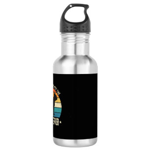Botella De Agua Gráfico Retro Amante Perro Boston Terrier_1