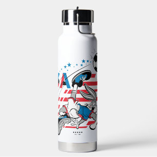 Botella De Agua Gráficos de BUGS BUNNY™ Equipo USA Fútbol