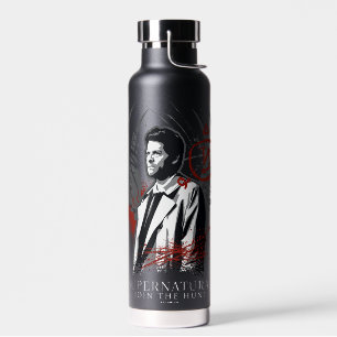 Botella De Agua Grafiti de Castiel Supernatural