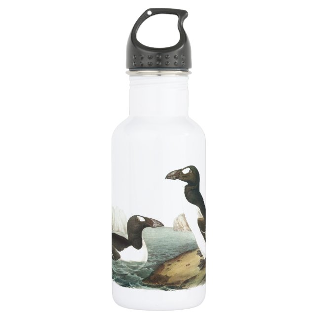 Botella De Agua Gran Auk de Audubon (Anverso)