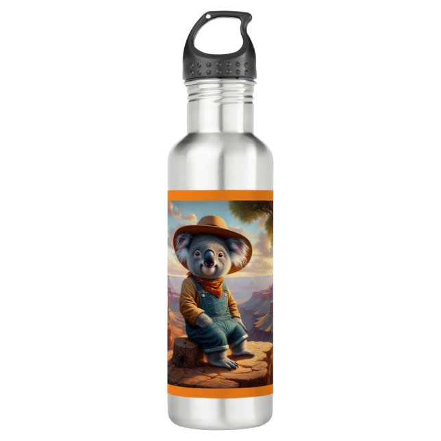 Botella De Agua Gran Cañón de Koala (Anverso)