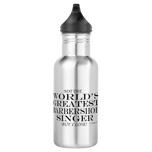 Botella De Agua Gran cantante de Barbershop cierra inoxidable (Derecha)
