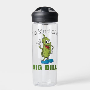 Botella De Agua Gran chiste de pepino en vinagre Dill