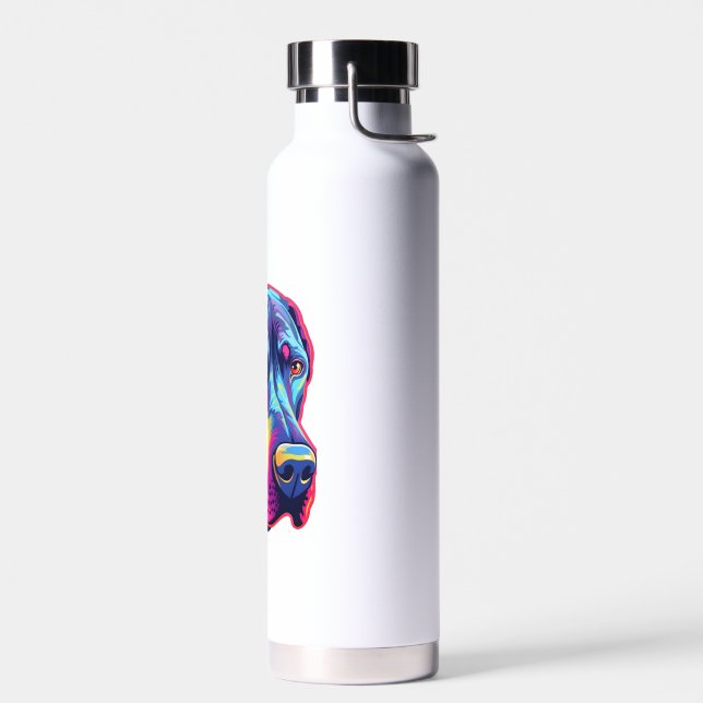 Botella De Agua Gran diseño de dane neón (Izquierdo)