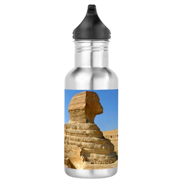 Botella De Agua Gran Esfinge de Giza con pirámide Khafre - Egipto (Derecha)
