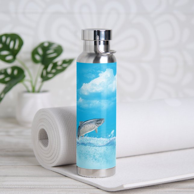 Botella De Agua Gran pez del agua (Yoga)