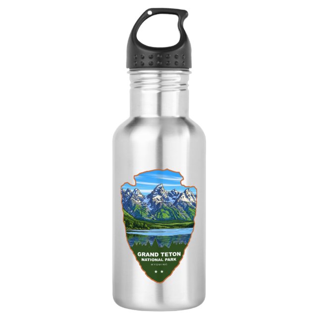 Botella De Agua Grand Teton National Park Wyoming Arrowhead (Anverso)
