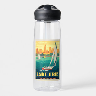 Botella De Agua Grandes Lagos   Lago Erie