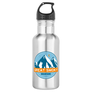 Botella De Agua Grandes Montañas Ahumadas