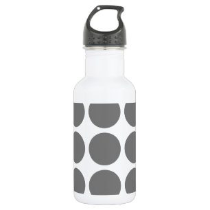 Botella De Agua Grandes puntos de polka