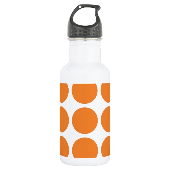 Botella De Agua Grandes puntos de polka (Anverso)