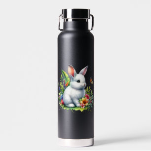 Botella De Agua Granja de animales bebé conejo sublimación Clipart