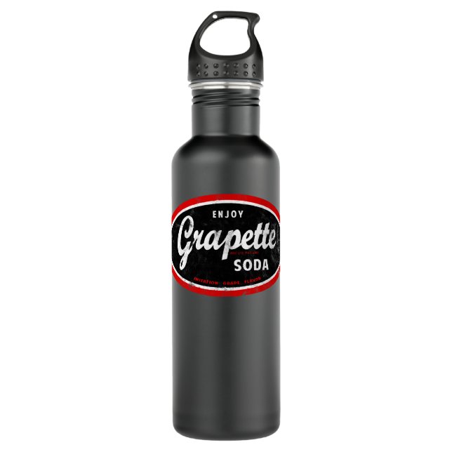 Botella De Agua Grapette Soda Essential T Shirt (Anverso)