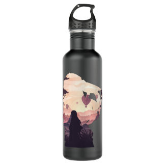 Botella De Agua Graphic Demon Anime Slayers Manga Series Muichiro 