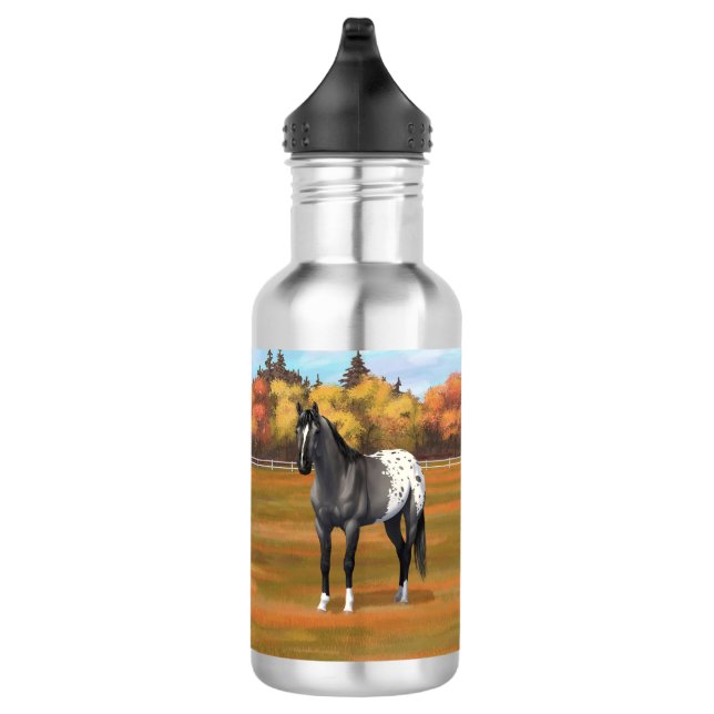 Botella De Agua Gray Grulla Appaloosa Quarter Stallion (Derecha)