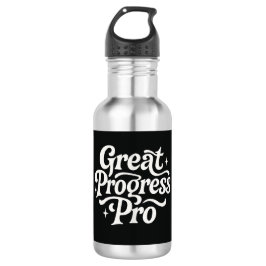 Botella De Agua Great Progress Pro" Motivational Water Bottle