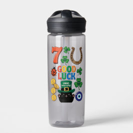 Botella De Agua Green good Luck