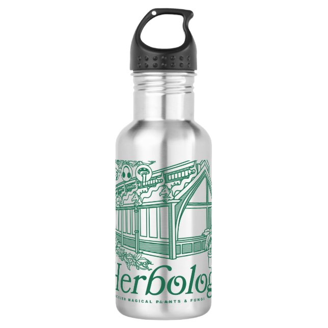 Botella De Agua Greenhouse herbológico HOGWARTS™ (Anverso)