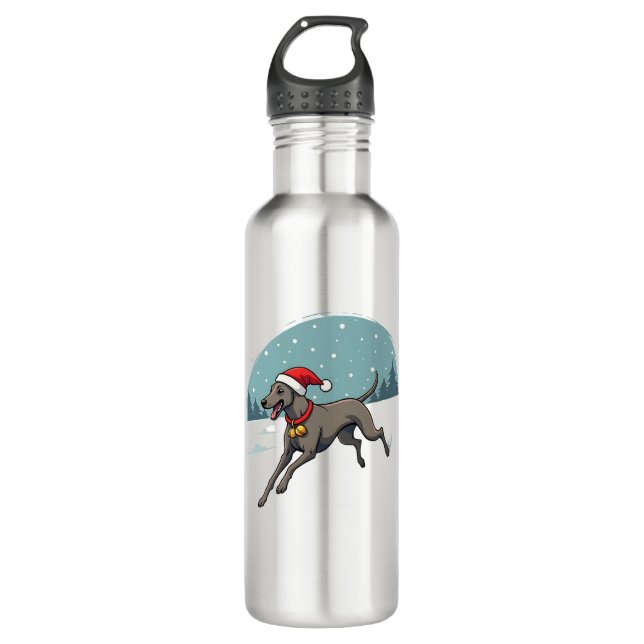 Botella De Agua Greyhound Festive Sprint (Anverso)