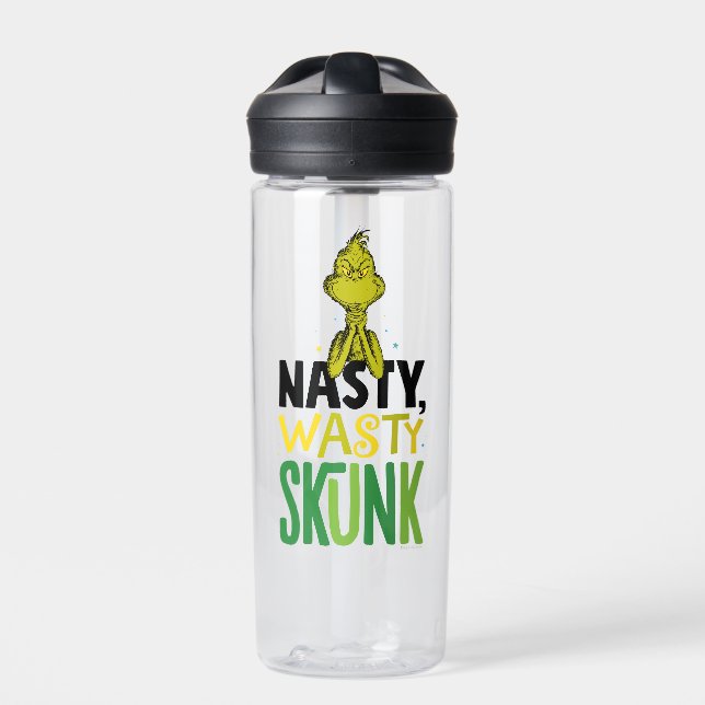 Botella De Agua Grinch | Nasty Wasty Skunk (Delante)