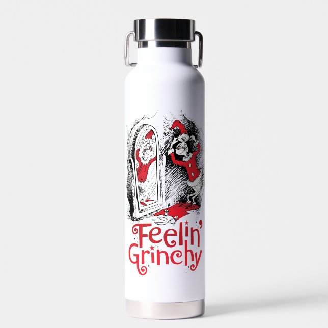 Botella De Agua Grinch | Sintiéndose Gruñón (Delantero)